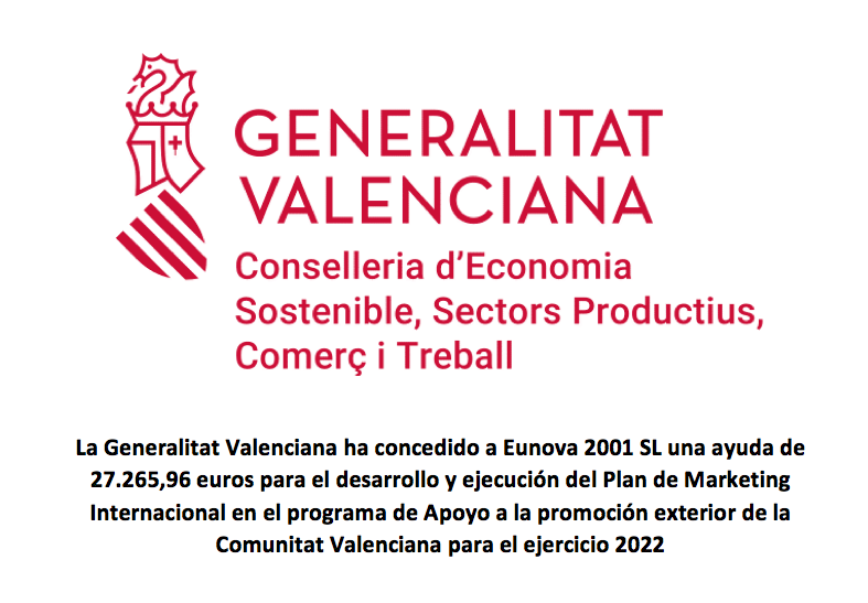 LA GENERALITAT VALENCIANA NOS CONCEDE UNA AYUDA…
